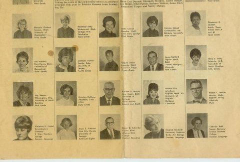 Sembach Teachers - 1966 (Courtesy of Tom Conrad - 887th TMS)